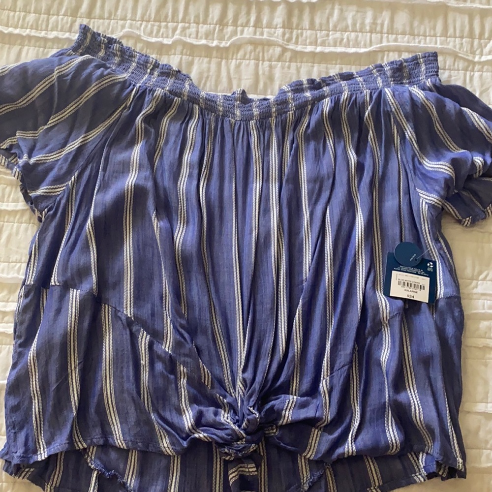 Off the shoulder blouse